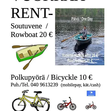 Center, 2nd Floor, Private Rooms, With Kitchen Habitación en casa particular Mäntyharju