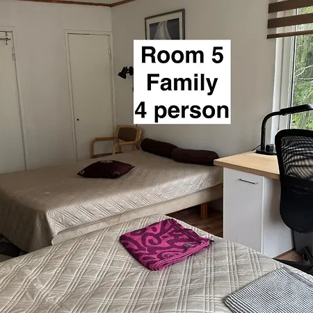 Séjour chez l'habitant Center, 2nd Floor, Private Rooms, With Kitchen Mäntyharju